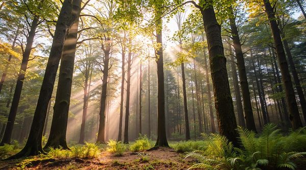 Découvrez les bienfaits apaisants du bain de forêt