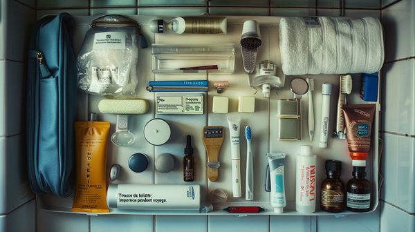 Trousse de toilette : son importance pendant un voyage
