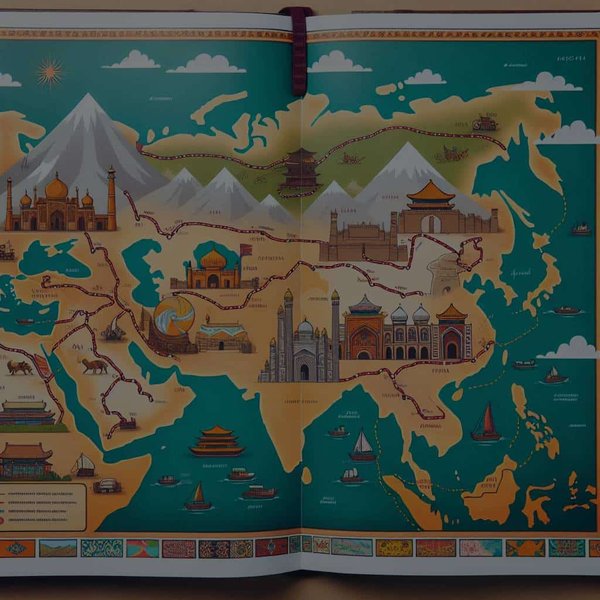 Comment préparer un itinéraire de voyage pour suivre la route de la soie en Asie Centrale?