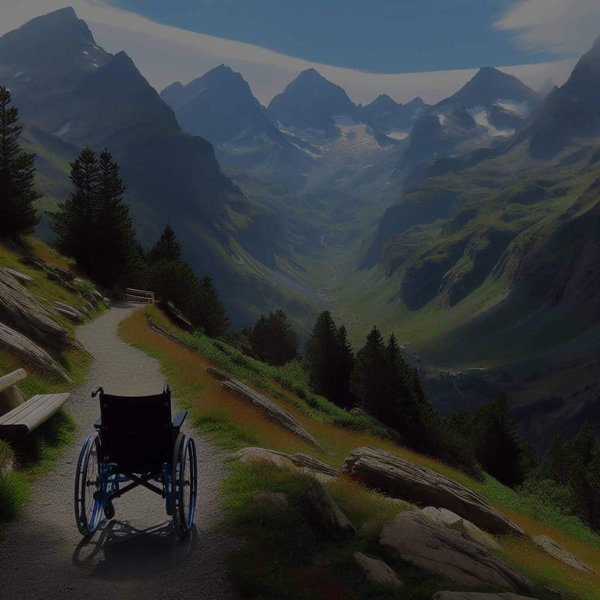 Où trouver des itinéraires de randonnée accessibles aux fauteuils roulants dans les Pyrénées ?